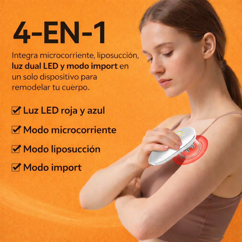 Face&Body SCULPTOR™ + Gel Conductor 100 mL | Elimina la celulitis con tecnología clínica desde casa